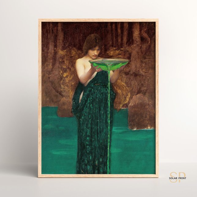 John William Waterhouse Circe Invidiosa Mythologic Poster (Creator Uploaded)