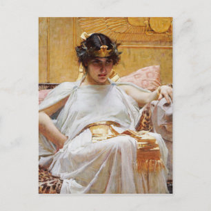John William Waterhouse - Cleopatra Postcard