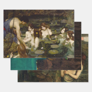 John William Waterhouse Collection, Decoupage Wrapping Paper Sheet