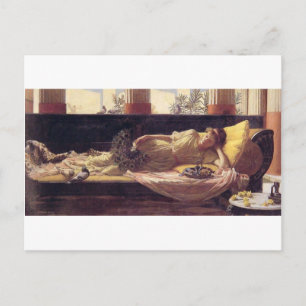 John William Waterhouse - Dolce far Niente Postcard