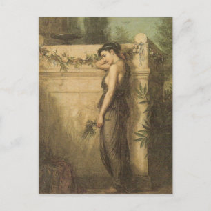 John William Waterhouse - Gone But Not Forgotten Postcard