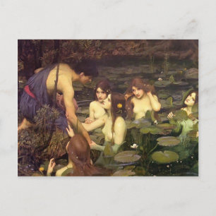 John William Waterhouse- Hylas and the Nymphs Postcard