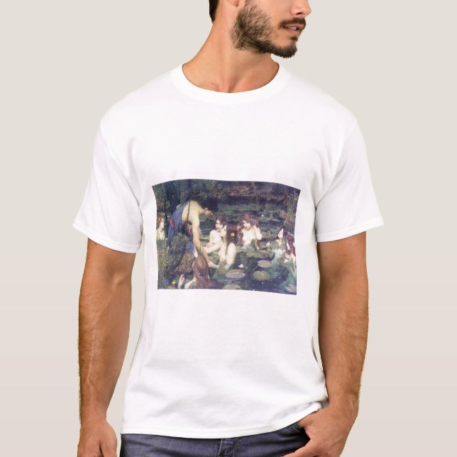 John William Waterhouse - Hylas and the Nymphs T-Shirt (Front)