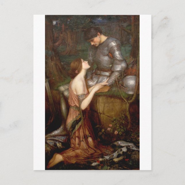 John William Waterhouse - Lamia Postcard (Front)