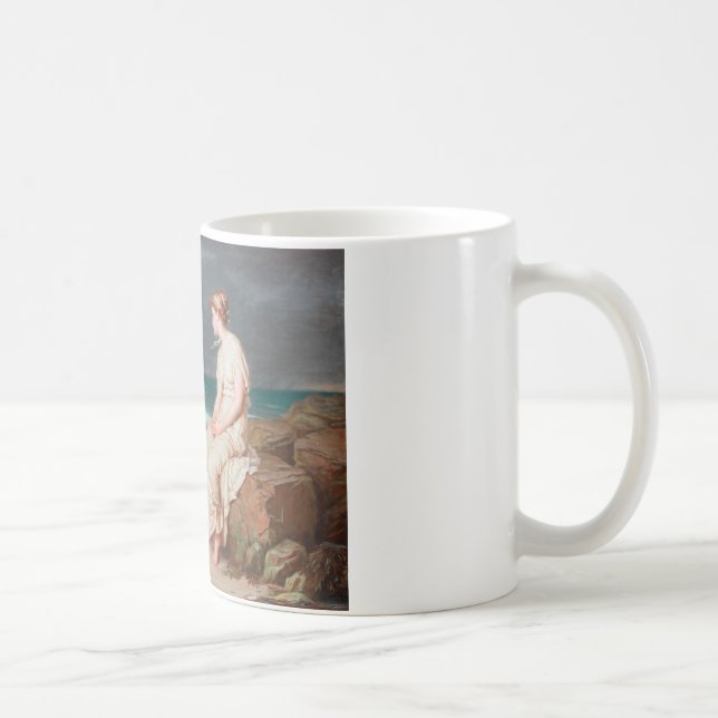 John William Waterhouse - Miranda Coffee Mug (Right)
