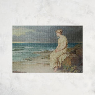 John William Waterhouse Miranda Painting Jigsaw Puzzle