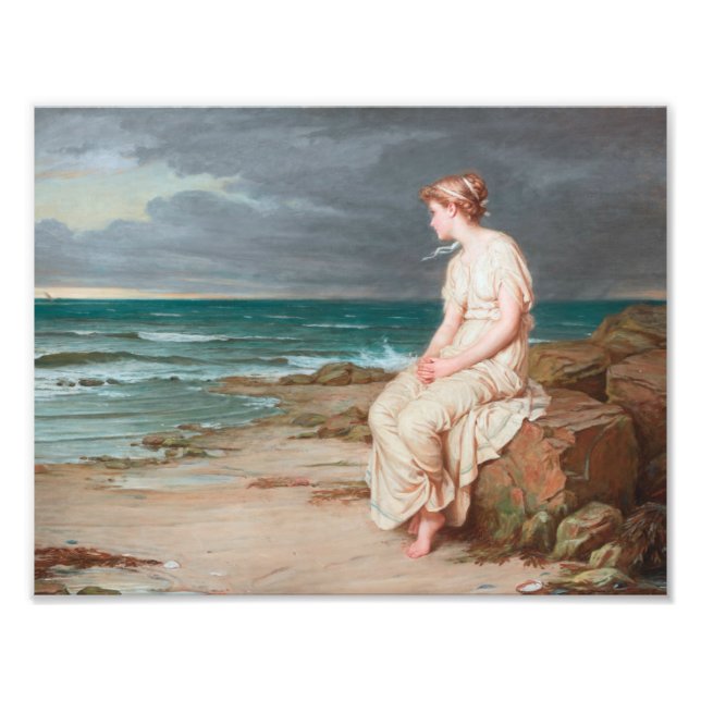 John William Waterhouse - Miranda Photo Print (Front)