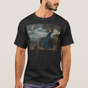 John William Waterhouse Miranda Tempest Art Painti T-Shirt