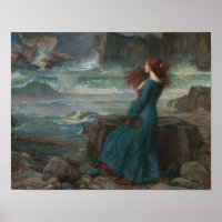 John William Waterhouse - Miranda - The Tempest