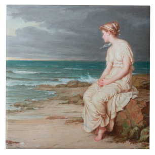 John William Waterhouse - Miranda Tile