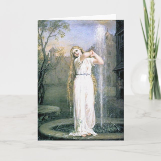John William Waterhouse Ondine Card (Front)
