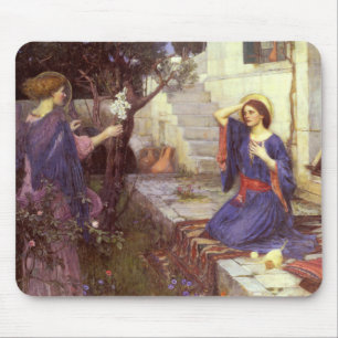 John William Waterhouse - The Annunciation Mouse Mat