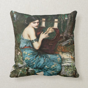 John William Waterhouse The Charmer Pillow