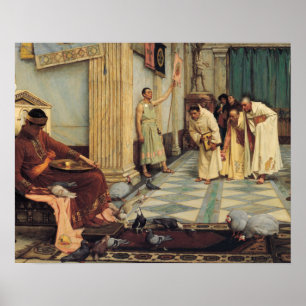 John William Waterhouse - The Favourites... Poster