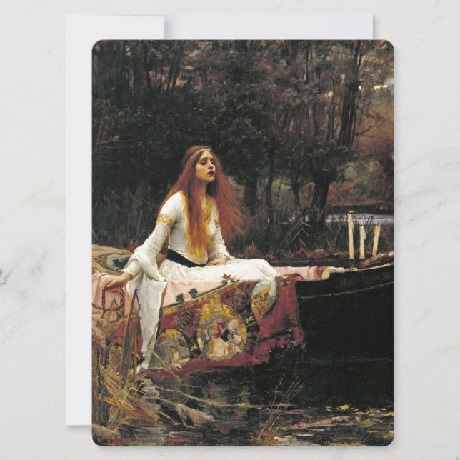 John William Waterhouse The Lady Of Shalott (Front)