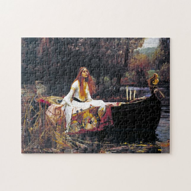 John William Waterhouse The Lady Of Shalott Jigsaw Puzzle (Horizontal)