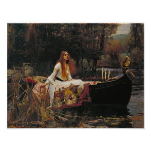 John William Waterhouse - The Lady of Shalott Photo Print
