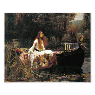 John William Waterhouse The Lady Of Shalott Photo Print