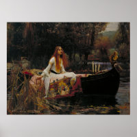 John William Waterhouse - The Lady of Shalott,