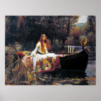 John William Waterhouse The Lady Of Shalott