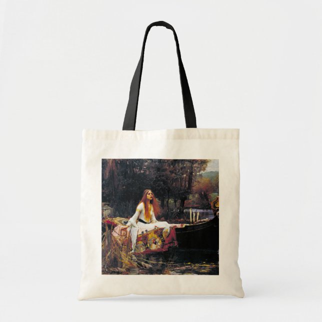 John William Waterhouse The Lady Of Shalott Tote Bag (Front)