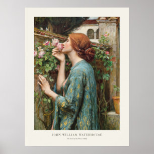 John William Waterhouse The Soul of the Rose 1908 Poster