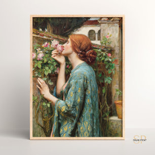 John William Waterhouse The Soul of the Rose 1908 Poster