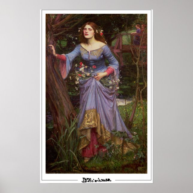 John William Waterhouse Zedign Art Poster #10 (Front)