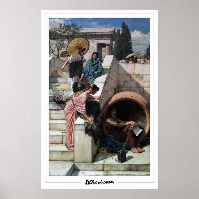 John William Waterhouse Zedign Art Poster #69 (Front)