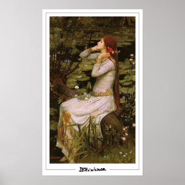 John William Waterhouse Zedign Art Poster #90 (Front)