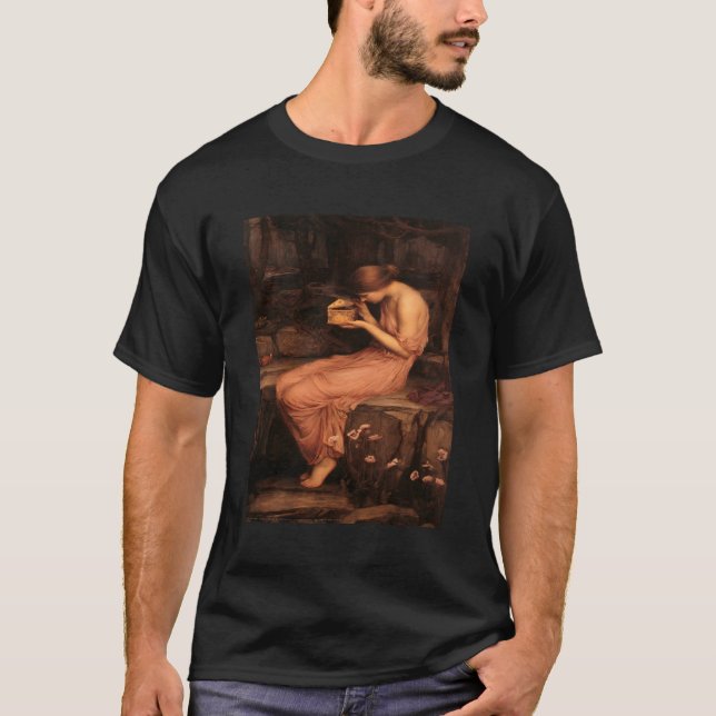 John William Waterhouse'S Psyche Opening The Golde T-Shirt (Front)