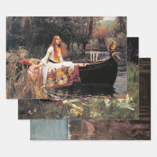 John Williams Waterhouse Pre Raphaelite Wrapping Paper Sheet