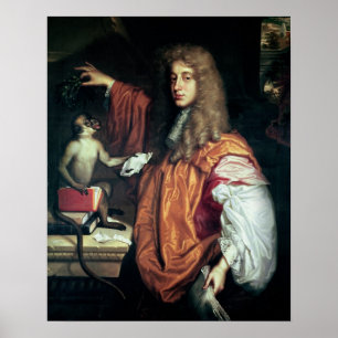 John Wilmot  2nd Earl of Rochester, c.1675 Poster