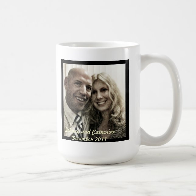 Johnny and Catherine Coffee Mug (Right)