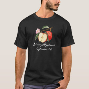 Johnny Appleseed Day September 26 Teachers Apple T-Shirt