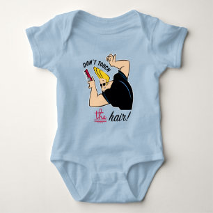 Johnny Bravo Comb - Don't Touch The Hair! Baby Bodysuit