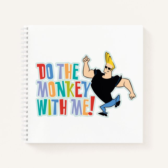 Johnny Bravo - Do The Monkey With Me! Notebook (Front)