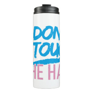 Johnny Bravo - Don't Touch The Hair Graphic Thermal Tumbler