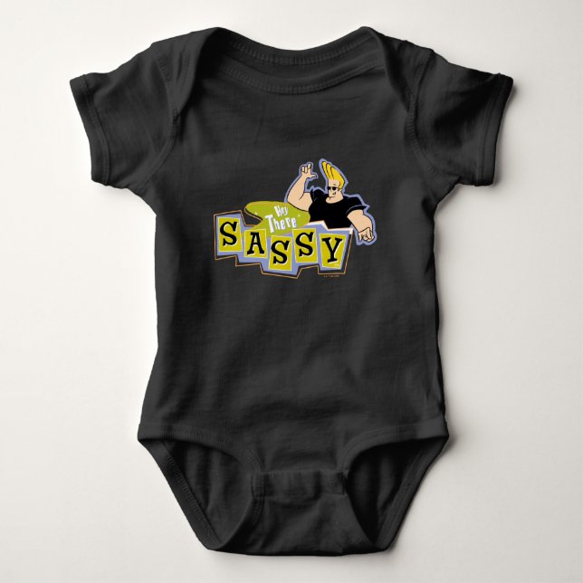 Johnny Bravo - Hey There Sassy Baby Bodysuit (Front)
