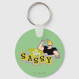 Johnny Bravo - Hey There Sassy Key Ring