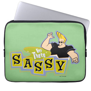 Johnny Bravo - Hey There Sassy Laptop Sleeve