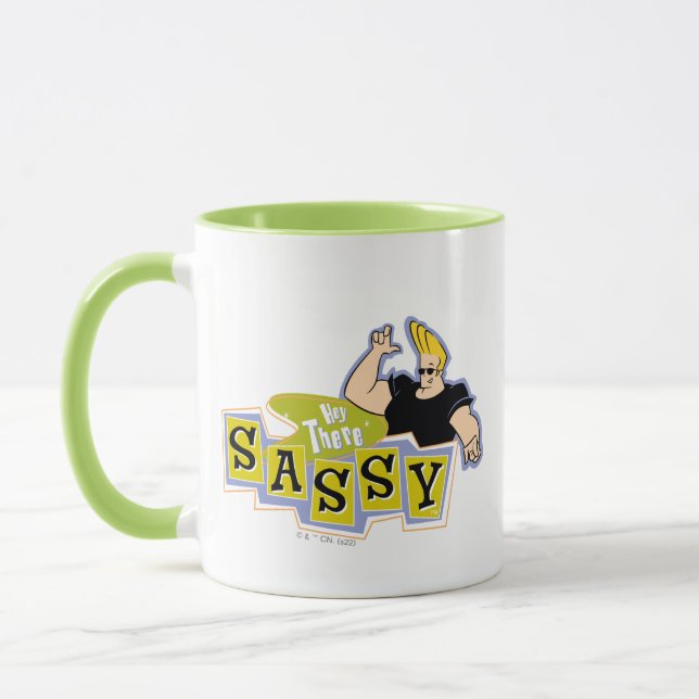 Johnny Bravo - Hey There Sassy Mug (Left)