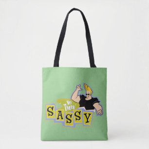 Johnny Bravo - Hey There Sassy Tote Bag