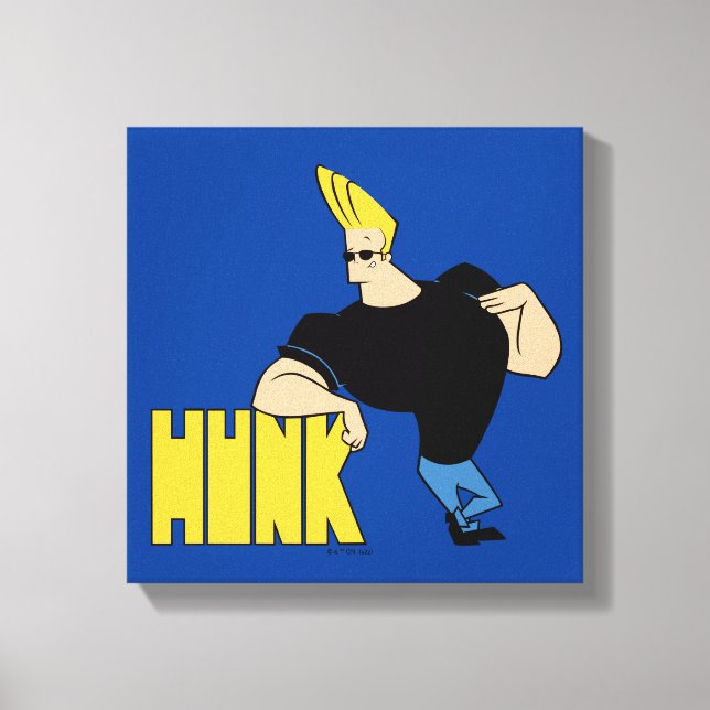Johnny Bravo - Hunk Canvas Print (Front)