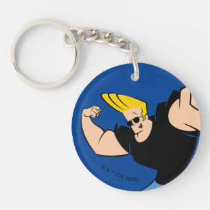 Johnny Bravo Iconic Pose Key Ring