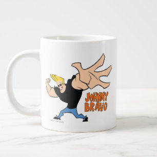Johnny Bravo Iconic Pose Large Coffee Mug