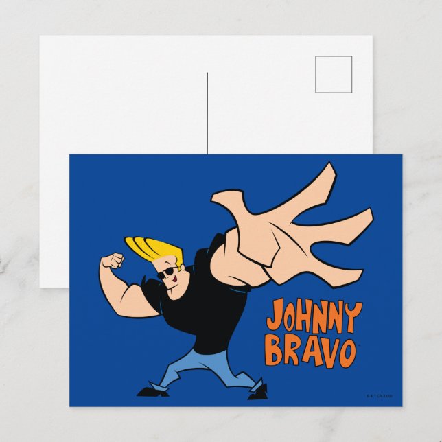 Johnny Bravo Iconic Pose Postcard (Front/Back)