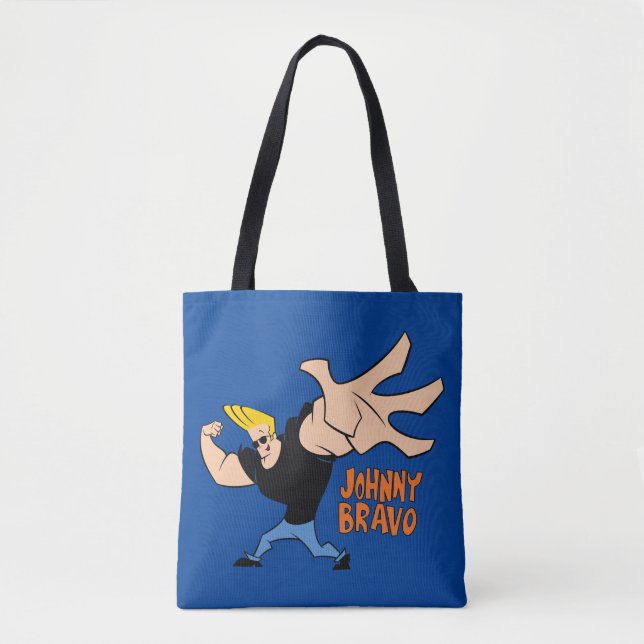 Johnny Bravo Iconic Pose Tote Bag (Front)