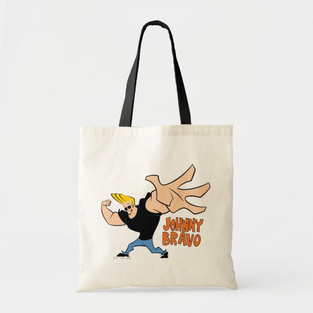 Johnny Bravo Iconic Pose Tote Bag (Front)