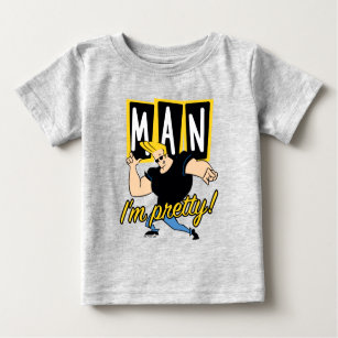 Johnny Bravo - Man I'm Pretty Baby T-Shirt
